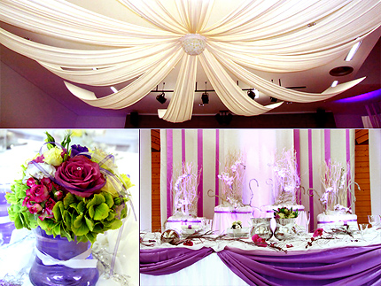 Wedding decorations that look great create an unforgettable atmosphere in 